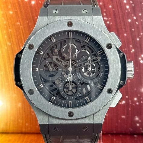 hublot big bang aero bang tungsten skeleton limited 999